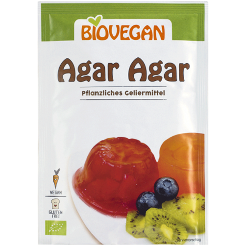 BIOVEGAN Agar agar bez glutena BIO 30g slika 1