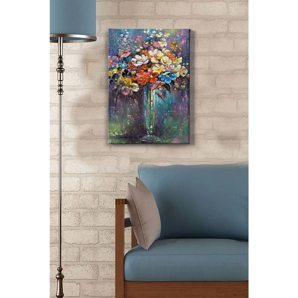 Dekorativna Šarena Slika na Platnu (50 x 70 cm) - Model 117 slika 1