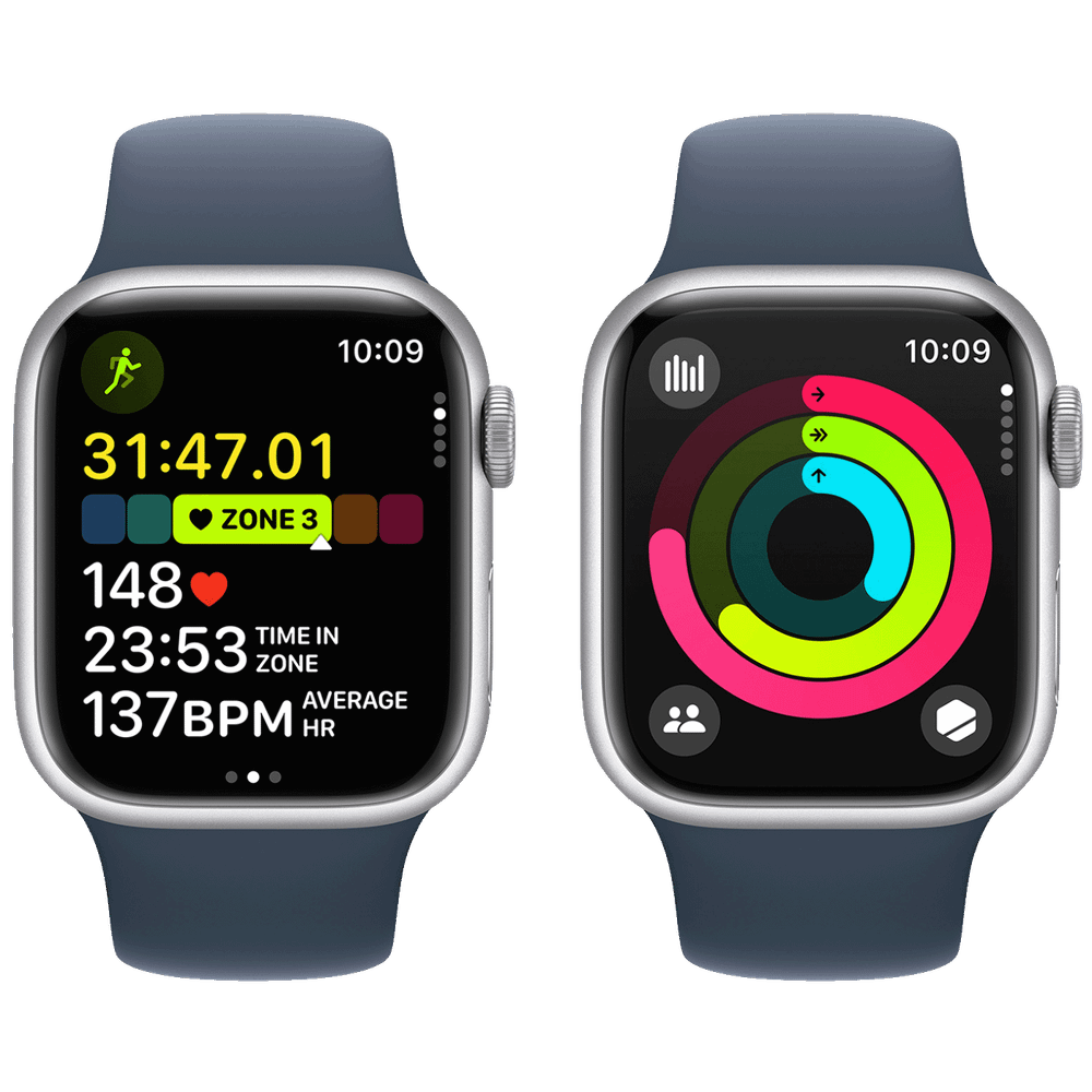 Apple SAT pametni, 1.69" LTPO OLED zaslon, vodootporan BT, WiFi - Watch Series 9 GPS 41mm Silver slika 3