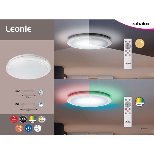 Rabalux Leonie plafonska lampa LED 32W 2400lm slika 5