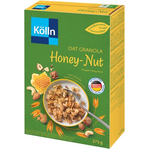 KÖLLN muesli hrskavi knusper honig nuss s medom i bademima 375g slika 1