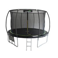 Trampolin SPORT MAX 426 cm - crni - zeleni