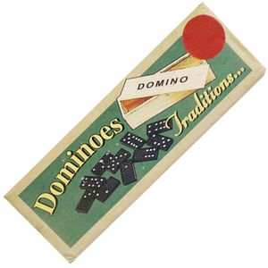 Drveni domino D61012