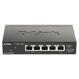 LAN Switch D-Link DGS-1100-05PDV2 10/100/1000 5port PoE Smart