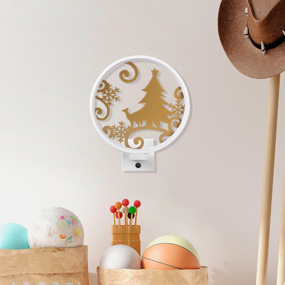 Zidna lampa XMAS27 White Gold slika 4