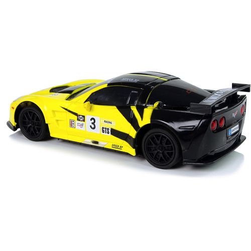 Sportski auto na daljinsko upravljanje Corvette C6.R žuti slika 4