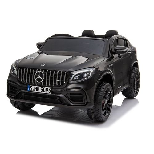 Licencirani auto na akumulator Mercedes GLC 63S QLS MP4 - dvosjed - crni/lakirani slika 3