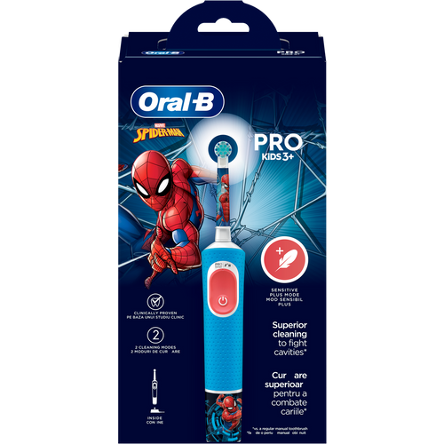 Oral-B Električna četkica za zube D103 Vitality Spiderman slika 1