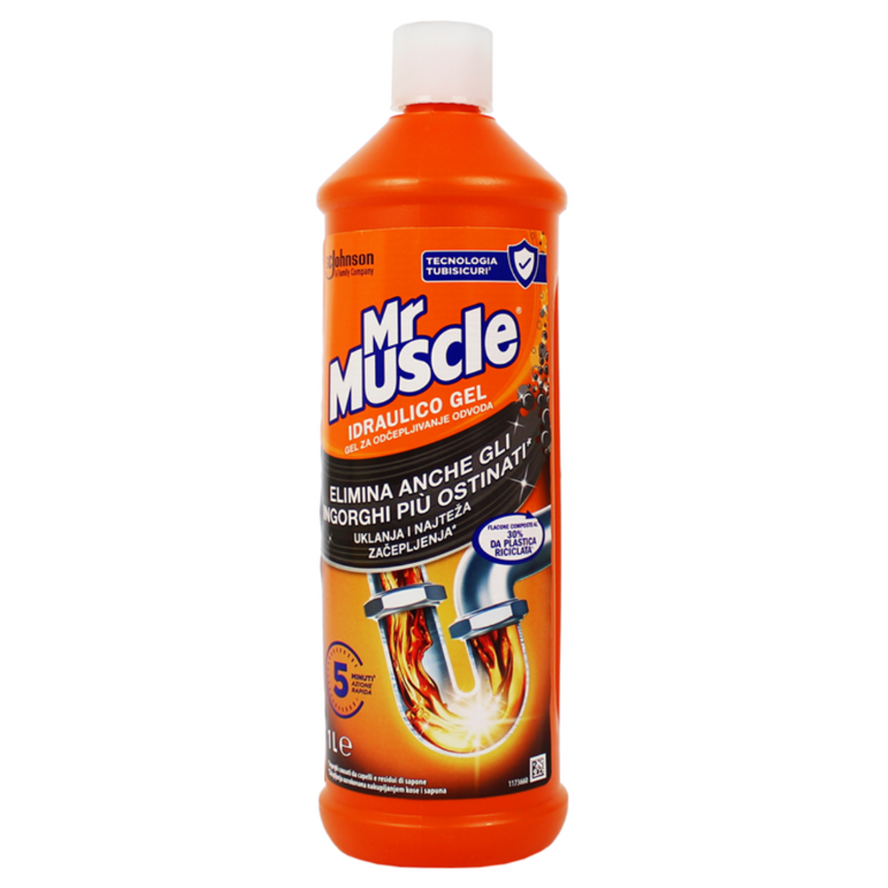 Mr. Muscle Gel za odčepljivanje odvoda 1000ml slika 1