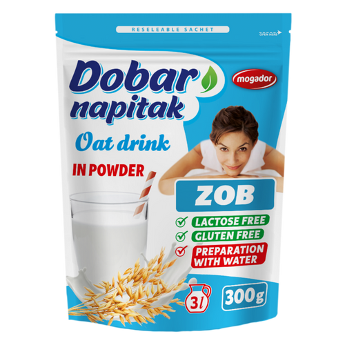 Dobar napitak od zobi u prahu 300g slika 1