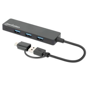 MANHATTAN Hub s 4 USB 3.0 Type-C/Type-A priključka