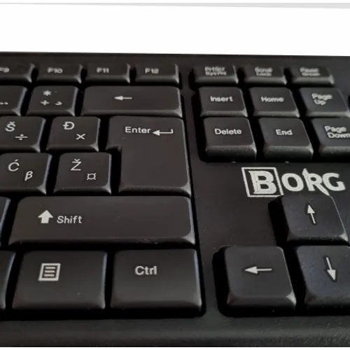 BORG Tastatura KB02 BH layout slika 3