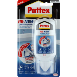 Pattex Re-new silikonski premaz bijele boje 80 ml 