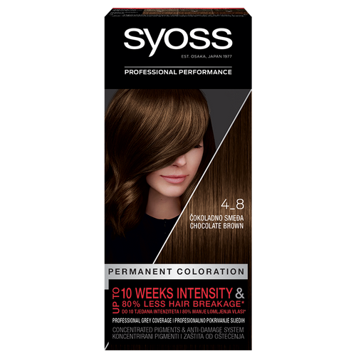 SYOSS boja za kosu 4-8 Chocolate brown  slika 1