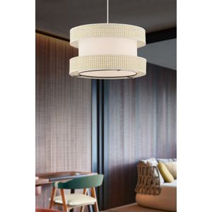 Halo - Krem, Bijela Krem Chandelier