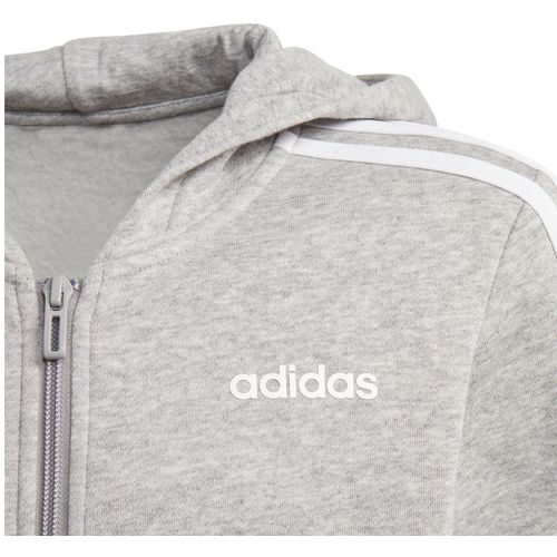 Adidas esentials 3 stripes jr hoodie fq4143 slika 2