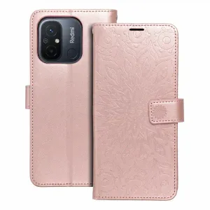 MEZZO Book case preklopna torbica za XIAOMI Redmi 12C - mandala rose gold