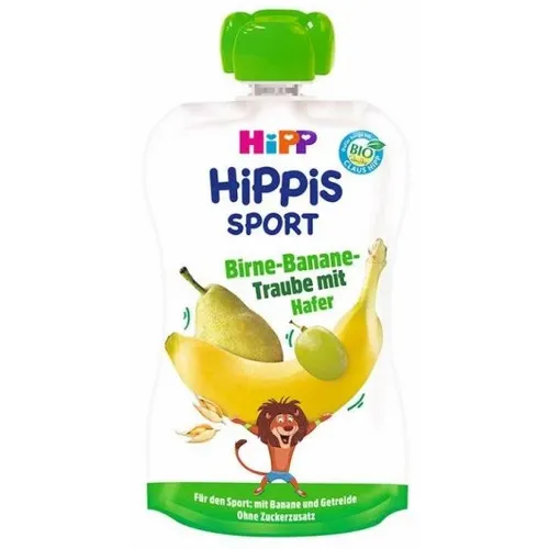 HIPP Sport-Kruška banana, grožđe sa ovsom 120g 12M+ slika 1