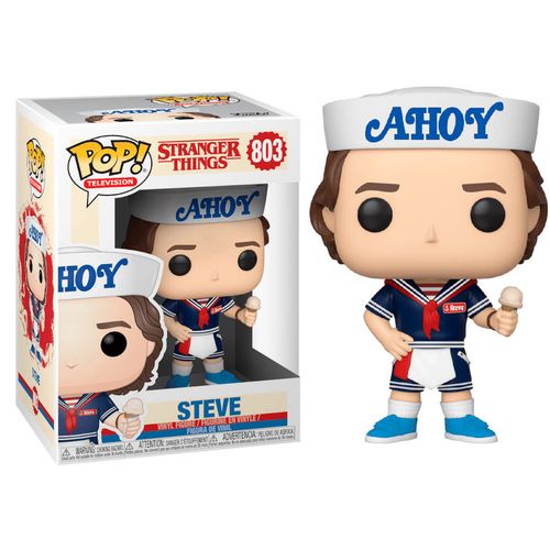 POP figure Stranger Things 3 Steve with Hat and Ice Cream slika 1