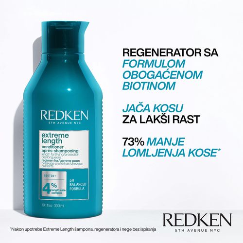 Redken Extreme Length regenerator za kosu 300ml slika 7