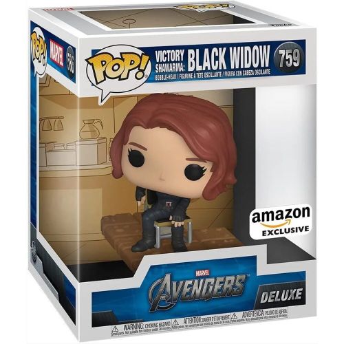 Ekskluzivna Funko POP figura Deluxe Marvel Avengers Black Widow slika 3