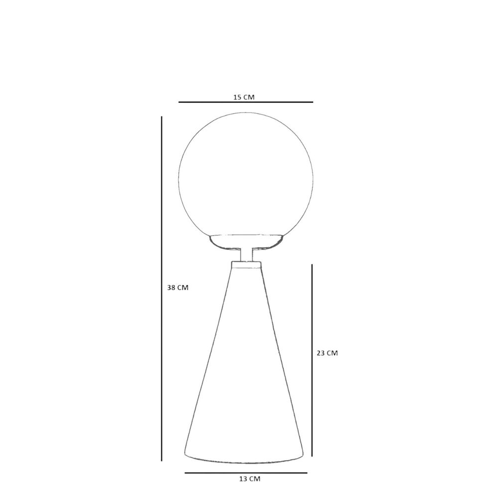 Lampa za sto HoneyGoldOak 8899-6 slika 5