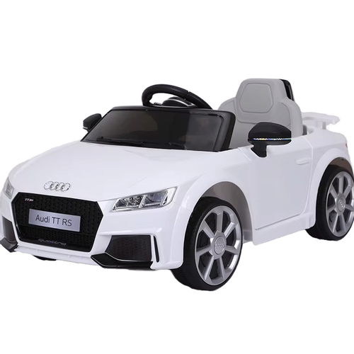 Licencirani dečiji automobil na akumulator AUDI TT Roadster(12V),LED Svetla(SM-24007) Bela slika 3