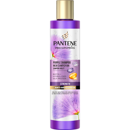 Pantene šampon za kosu bez sulfata Miracles Purple 225ml slika 1