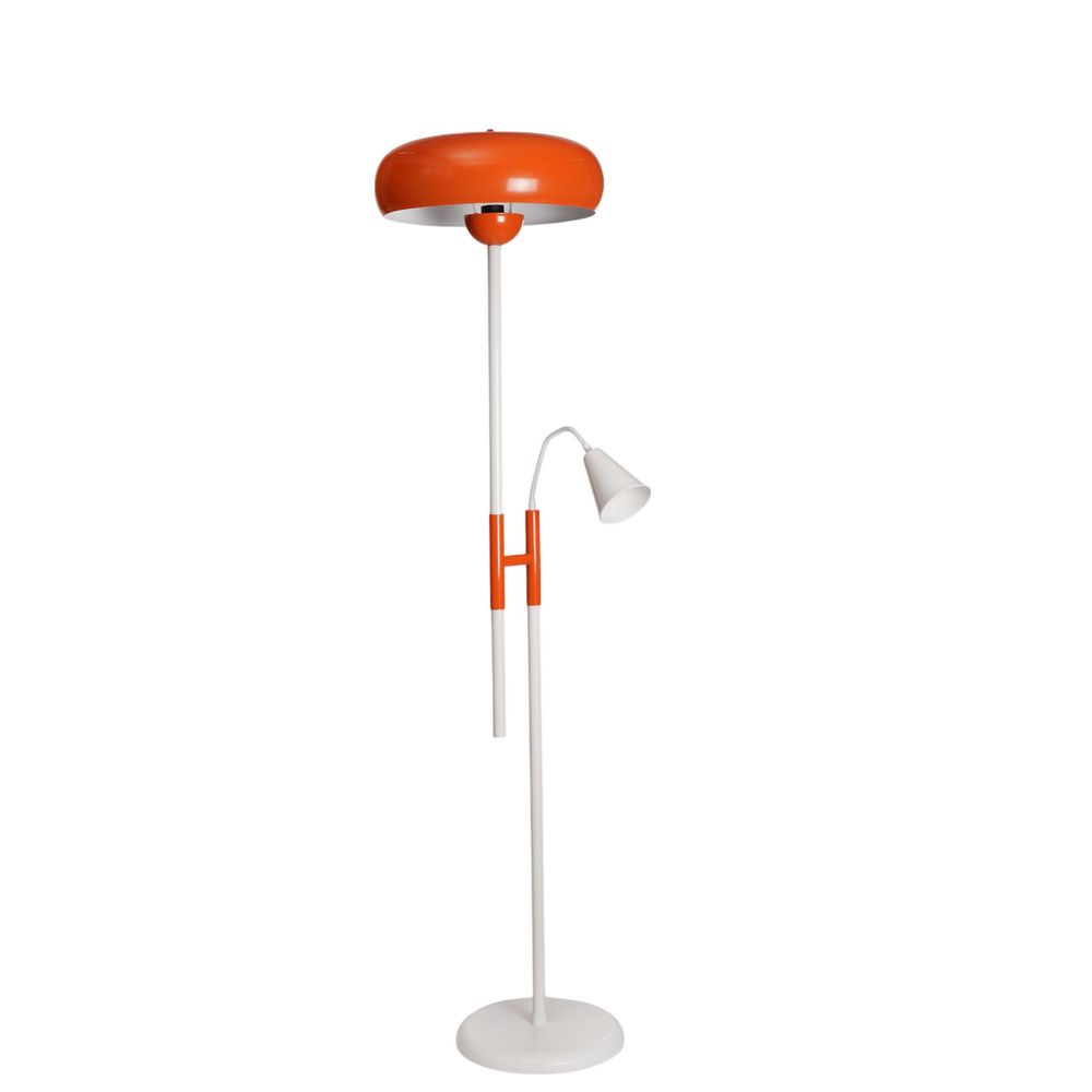 Opviq Podna lampa 800, narančasta, bijela slika 2