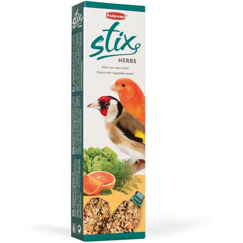 Padovan Stix za ptice Herbs Canarini, 80 g slika 1