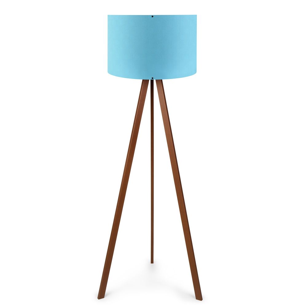 AYD-1562 Plava i Smeđa Podna Lampa slika 2