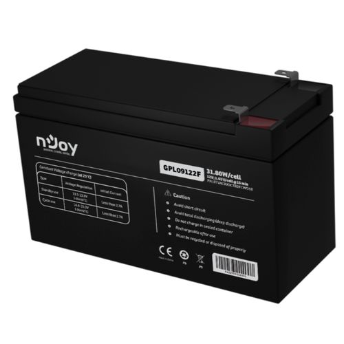 NJOY GPL09122F baterija za UPS 12V 9Ah (BTVACIUOCTB2FCW01B) slika 1