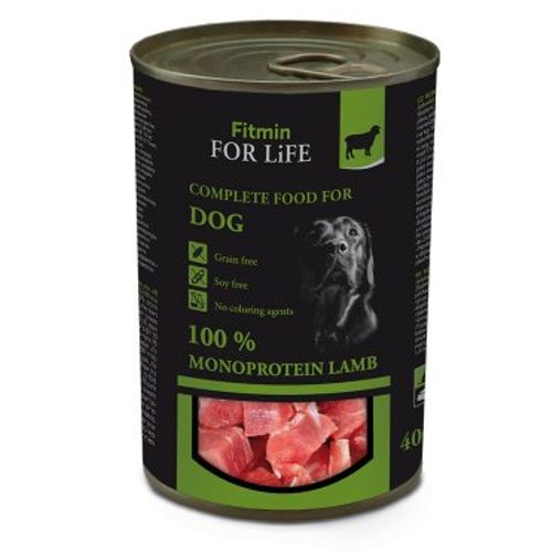 Fitmin For Life Dog Konzerva Jagnjetina, hrana za pse 400g slika 1