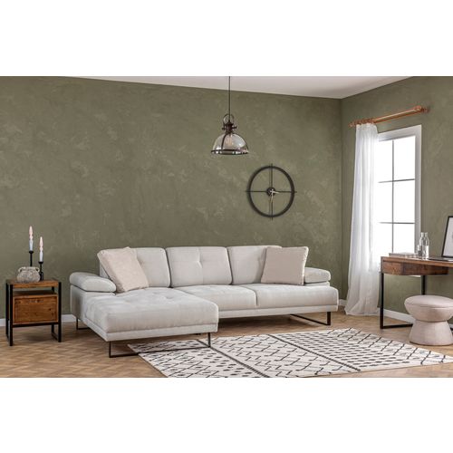 Atelier Del Sofa Kutna garnitura, Bež, Mustang Small Left - Beige slika 2