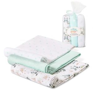 Tetra pelene Interbaby Panda Mint 80x80 - 3 kom