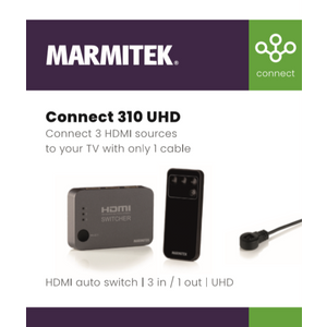 MARMITEK, HDMI automatski prekidač, 3 in / 1 out | 3D | UHD