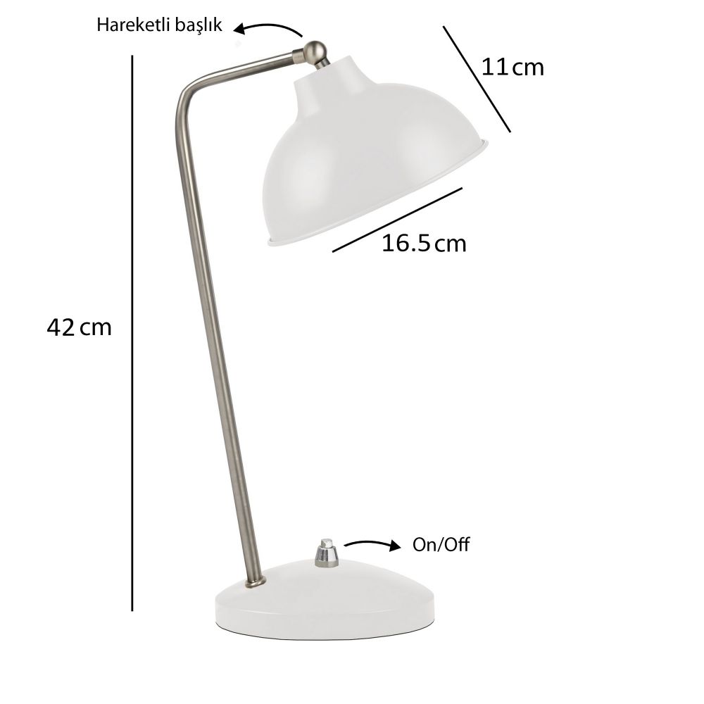 Bela Stolna Lampa 241302 slika 2