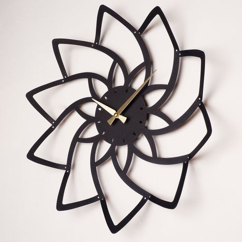 Lotus Metal Wall Clock - APS106 - Black Black
Gold Decorative Metal Wall Clock slika 3