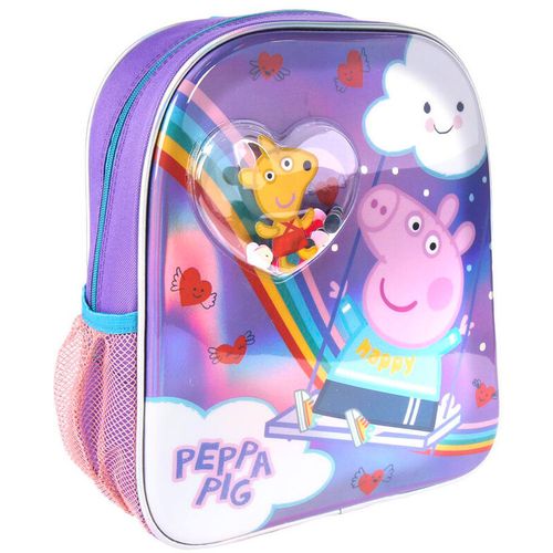 Peppa Pig confetti ruksak za vrtić 31cm slika 1