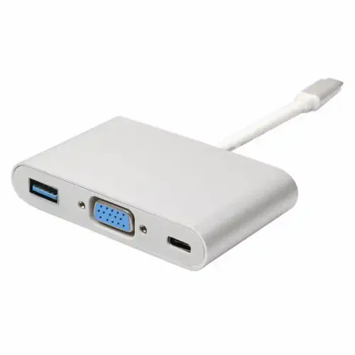 Adapter konverter USB 3.1 Tip C-USB 3.0/VGA/USB Tip C PD Kettz UVA-23 slika 1