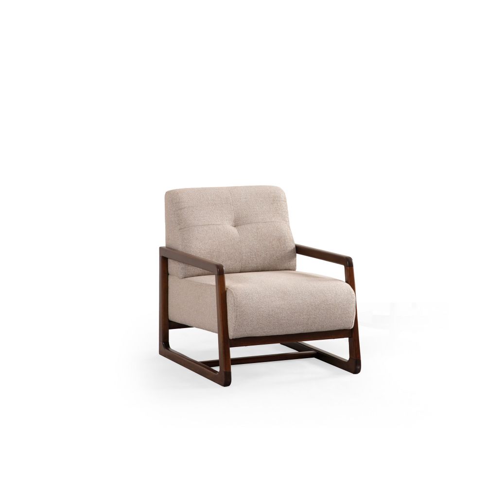 Athena Bergere - Bež Wing Chair slika 3