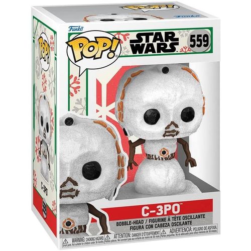Funko POP Star Wars: Holiday - C-3PO (SNWMN) slika 1