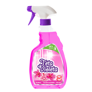 Teta Violeta sredstvo za pranje stakla Floral, 750ml