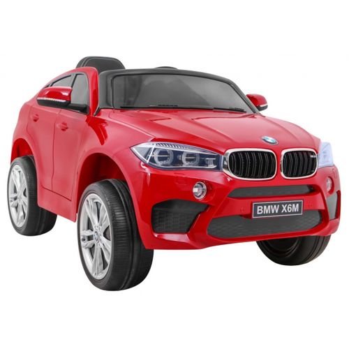 Licencirani auto na akumulator BMW X6M - crveni/lakirani slika 10