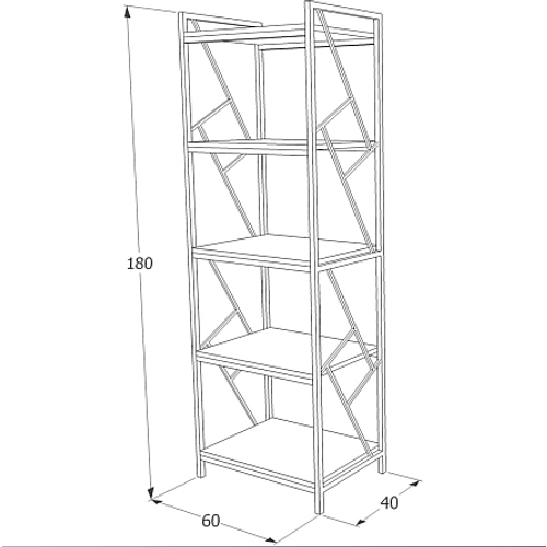 Regal TABLO R5 - MDF slika 2