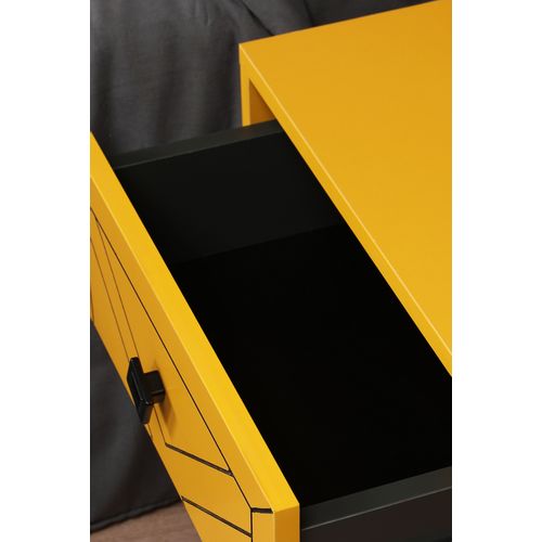 Luna - Yellow Yellow Nightstand slika 5