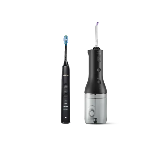 Philips Sonicare bežični oralni tuš + sonična četkica za zube DiamondClean 9000 HX3886/43 slika 3