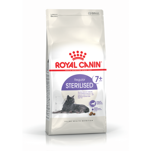 ROYAL CANIN FHN Sterilised 7+, potpuna i uravnotežena hrana za kastrirane/sterilizirane mačke (7-12 godina), 2 kg slika 1