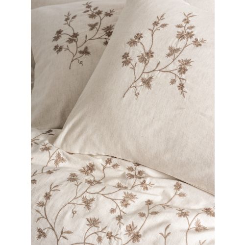 Hemera Beige
Brown Double Quilt Cover Set slika 2