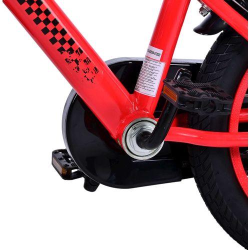 Dječji bicikl Volare Disney Cars 14" crveni s dvije ručne kočnice slika 10